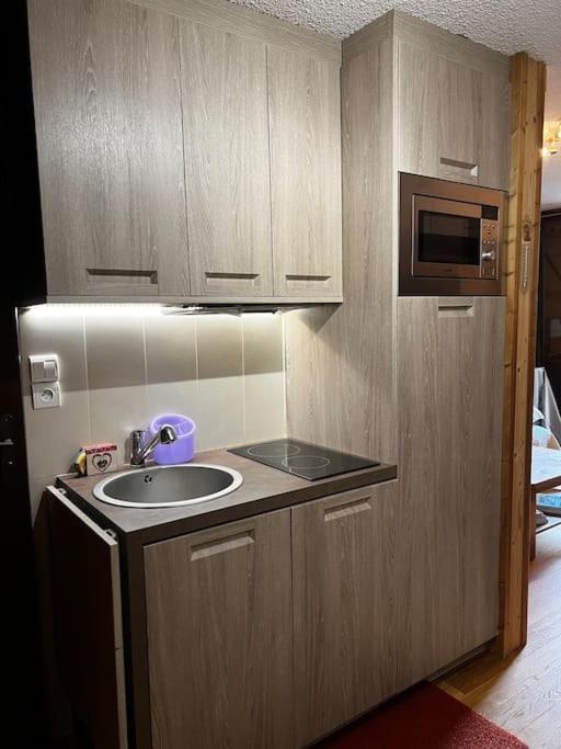 Appartement La Clusaz Avec Terrasse Sur Les Pistes De Ski Manigod Ngoại thất bức ảnh