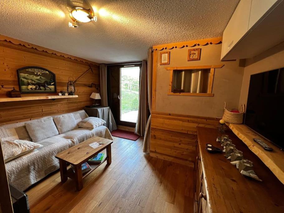 Appartement La Clusaz Avec Terrasse Sur Les Pistes De Ski Manigod Ngoại thất bức ảnh