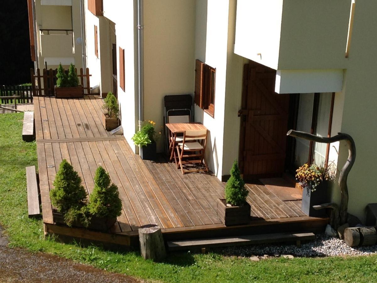 Appartement La Clusaz Avec Terrasse Sur Les Pistes De Ski Manigod Ngoại thất bức ảnh